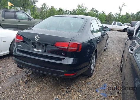 2017 Volkswagen Jetta 1.4T S из США, поврежденный, VIN 3VW2B7AJ9HM381047
